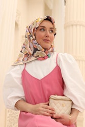 Silk Home Twill Siden Scarf 1460-51
