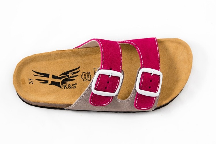 KS238 Gray/Cerise