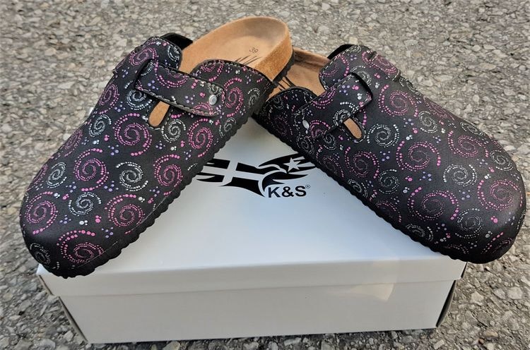 KS122 Black/Purple Fireworks