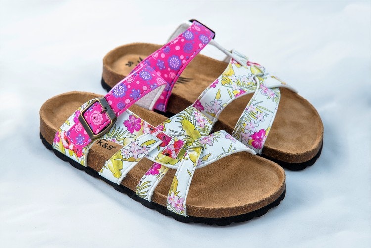 KS129 Pink/White
