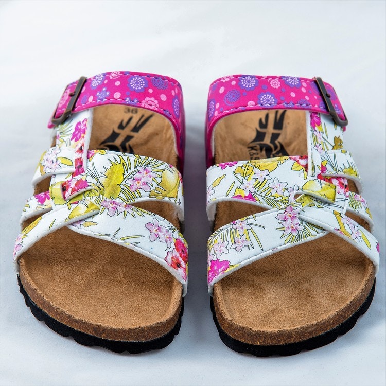 KS129 Pink/White