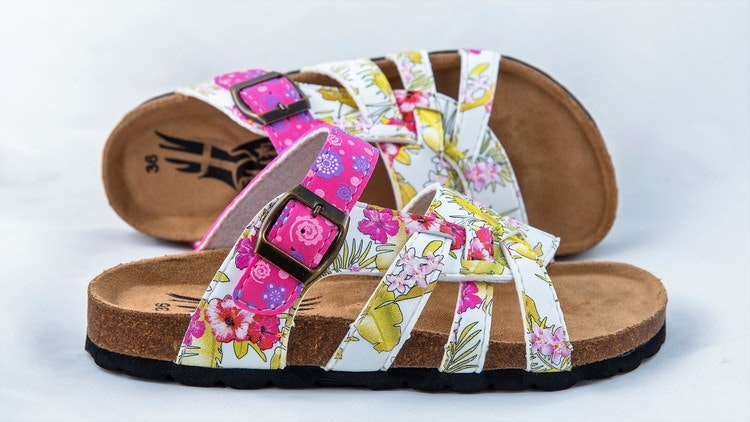 KS129 Pink/White