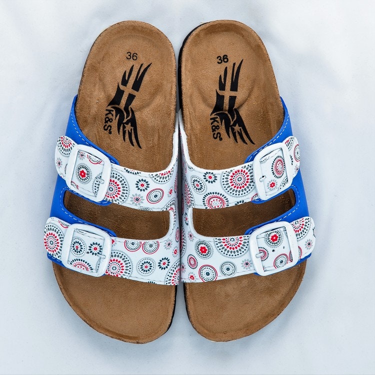 KS206 Blue/White