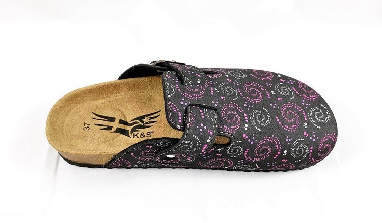 KS122 Black/Purple Fireworks