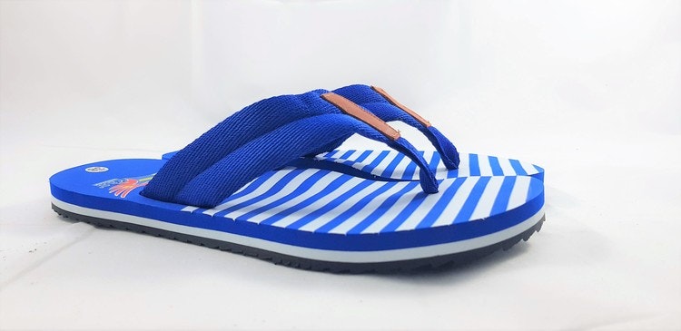 KS191 Flip-flop Blue/White stripes