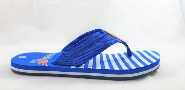 KS191 Flip-flop Blue/White stripes