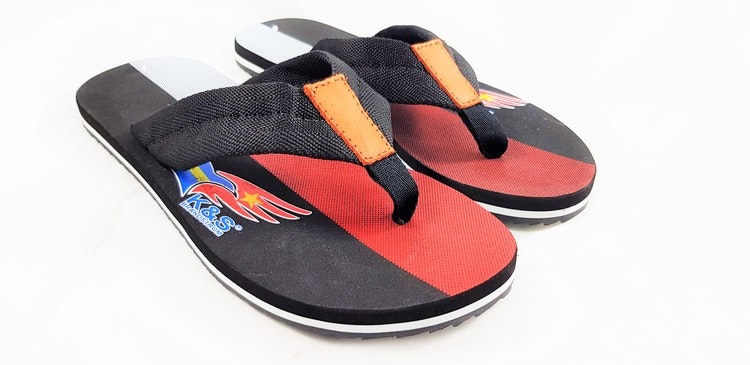 KS161 Flip-flop Red/White&Black