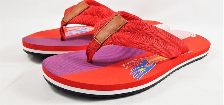 KS157 Flip-flop Red/White&Purple