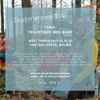 Inspirationsdag i Malmö med Utebarn