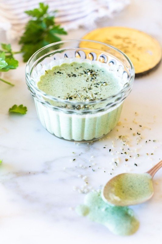 Recept på Hampfrödressing