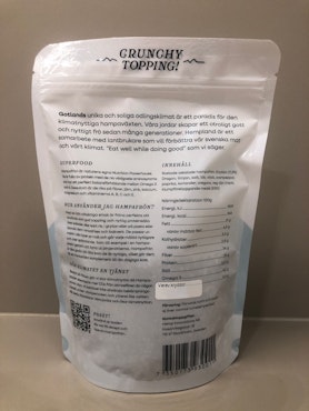 Rostade Gotländska Hampafrön - Italienska örter (Skalade)
