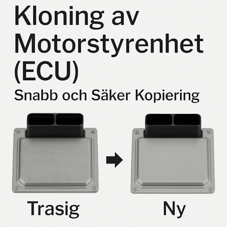Kloning av ECU (Motorstyrenhet) – Kopiering av styrenhet för bil