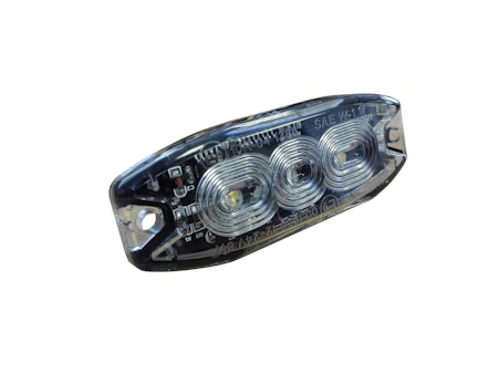 SlimLine varningsljus 3-LED
