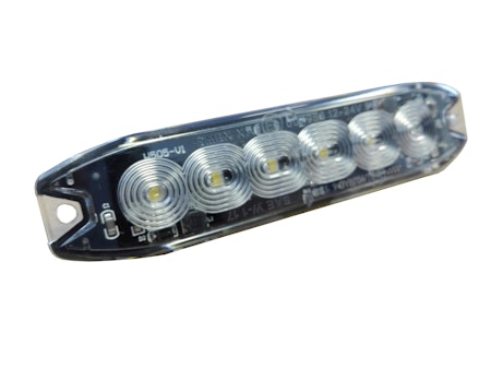 SlimLine varningsljus 6-LED
