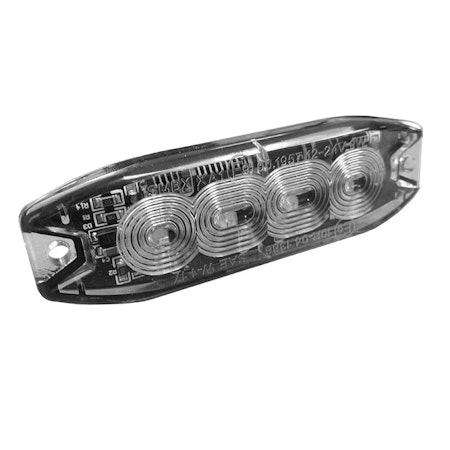 SlimLine varningsljus 4-LED