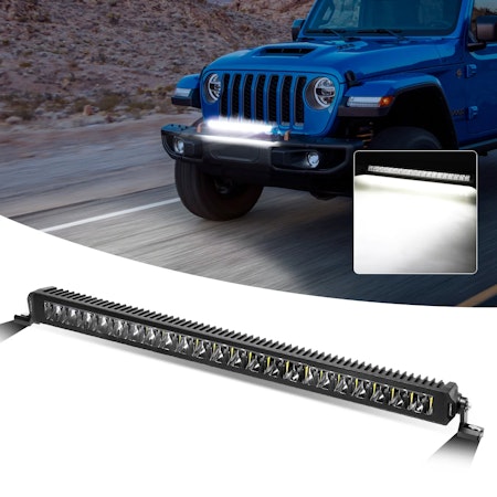 Aux 22" singel LED-bar - 11,100lm