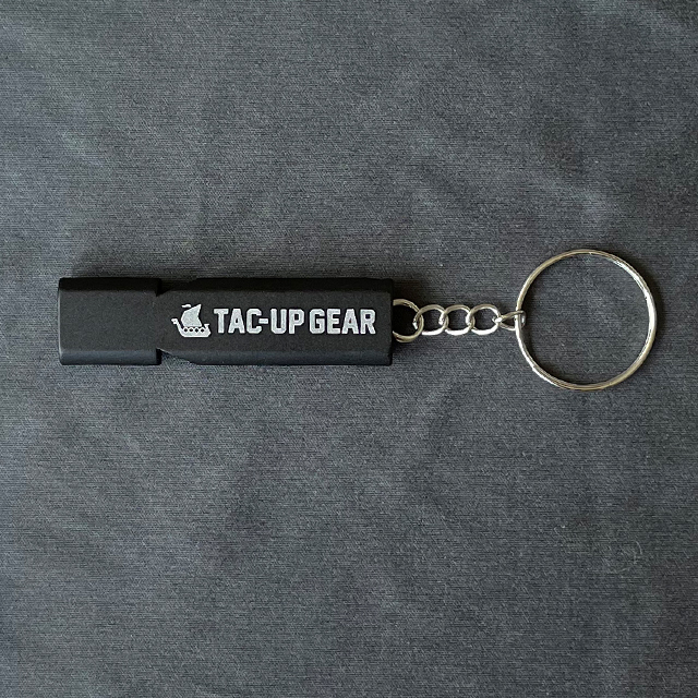 Whistle EDC Black from TAC-UP GEAR