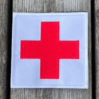 Medic Red Cross Hook Patch