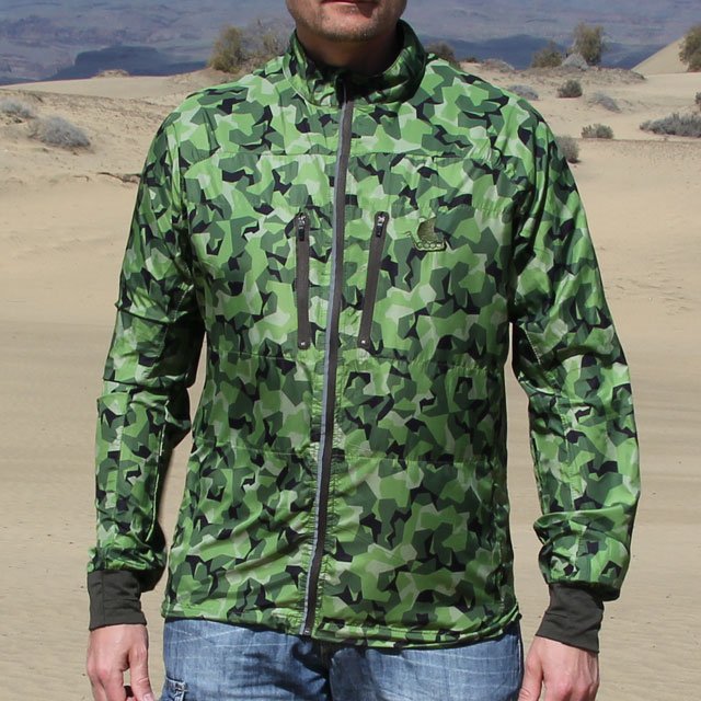 Running Jacket M90 MI full front picture.
