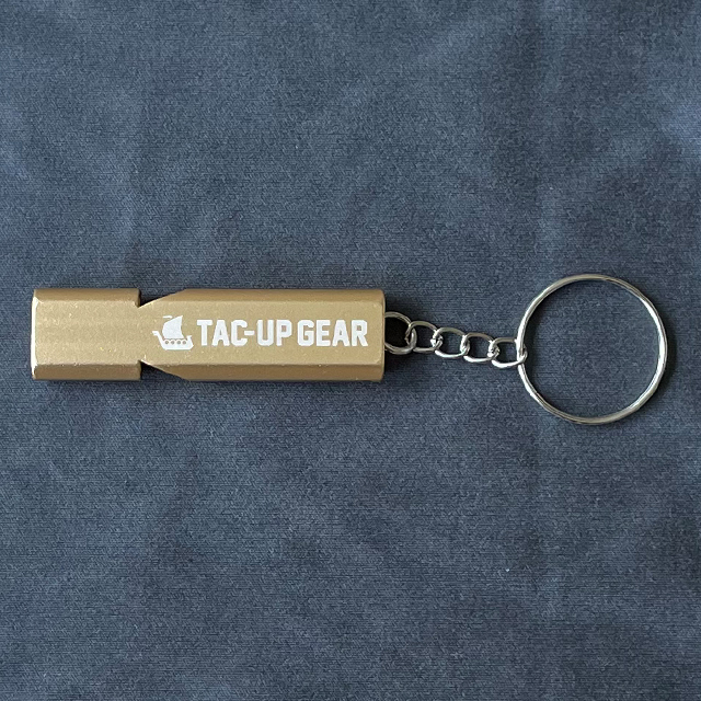 Whistle EDC Gold from TAC-UP GEAR