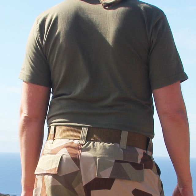 Expedition Belt Coyote worn on M90K Shorts.