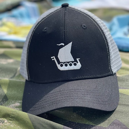 Mesh Cap Black and Grey
