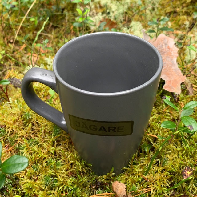 Kaffemugg JÄGARE Grey