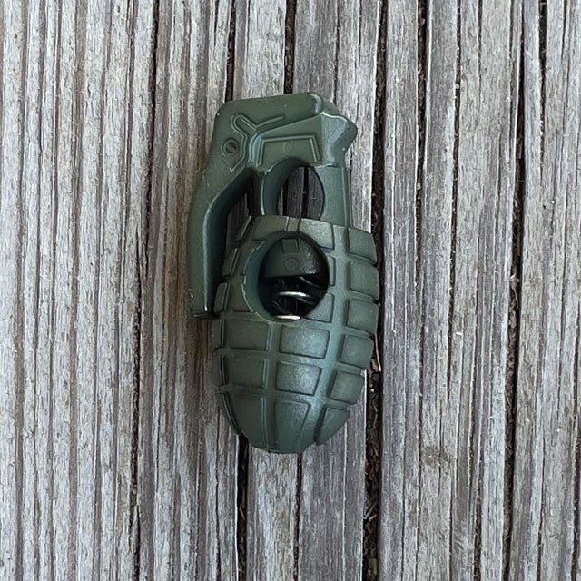 Cord Lock Grenade Green from TAC-UP GEAR