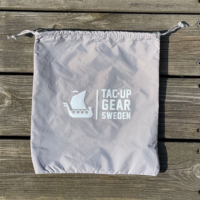 Drawstring Net Pouch Grey from TAC-UP GEAR