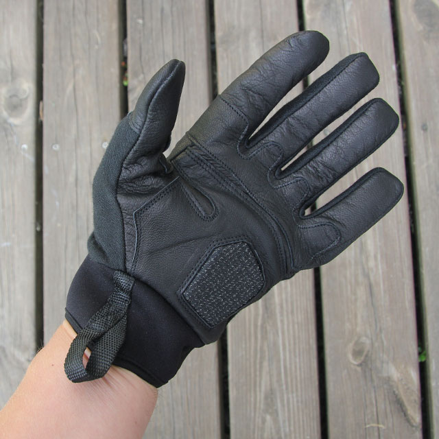 Palm area of OPPO Tactical glove.