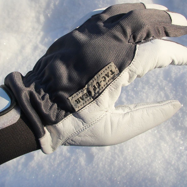 Tac-Up Gear logo text on a Permafrost Glove.