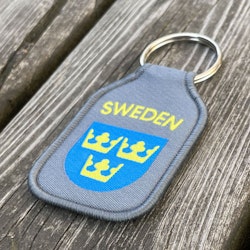 Keyring SWEDEN Grey