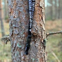 Lanyard Black and White