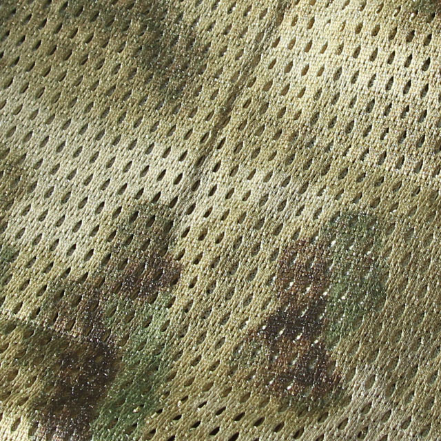 Showing the perforated fabric on a Sniper Scarf Marshland.