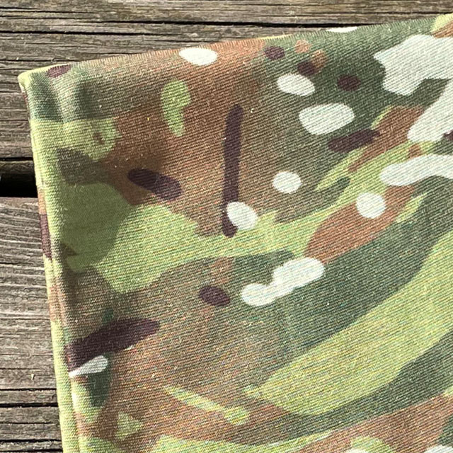 A close up on a The Multiwrap Coolmax Camo from TAC-UP GEAR