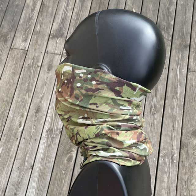 A Multiwrap Coolmax Camo seen from the side