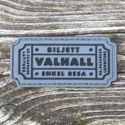 Biljett Valhall PVC Grå