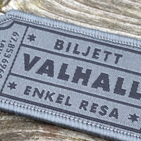 Biljett Valhall Grå