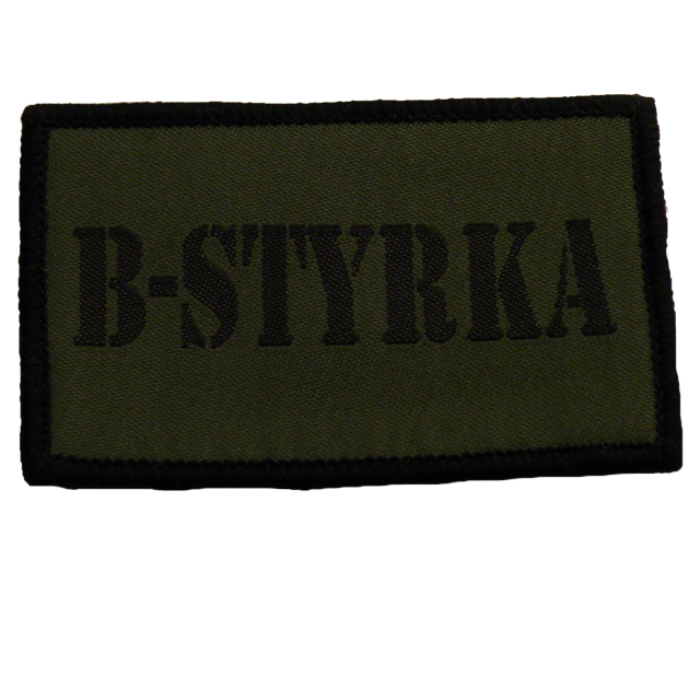 B-Styrka Hook Green Patch.