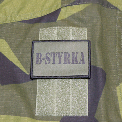 B-Styrka Hook Green Patch