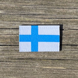 Finland Flag Hook Patch Small