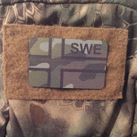 IR - SWE Flagga Dual IFF Multicam