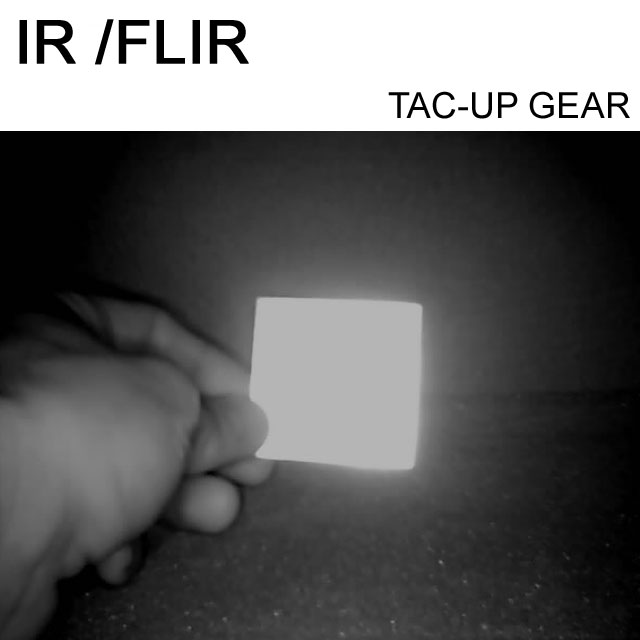 IR and FLIR IFF ID Märke Grön genom IR-kamera.