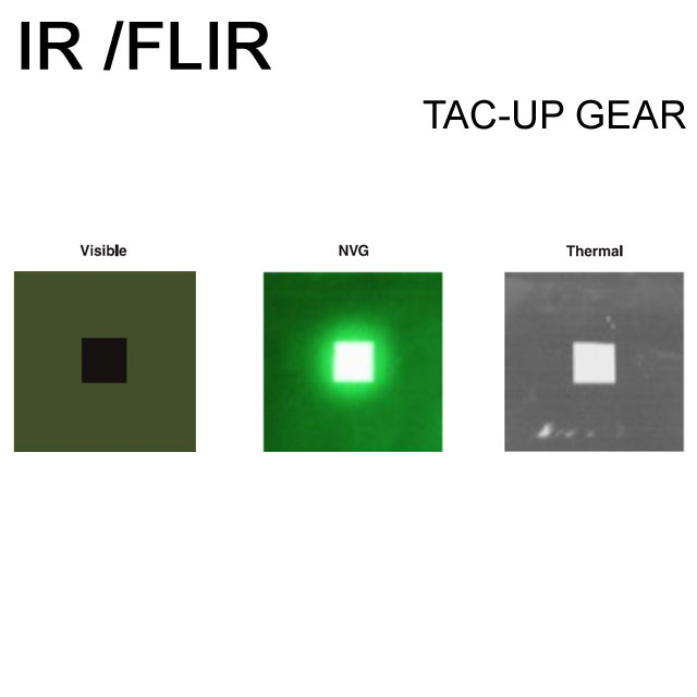IR and FLIR IFF ID Märke Grön.