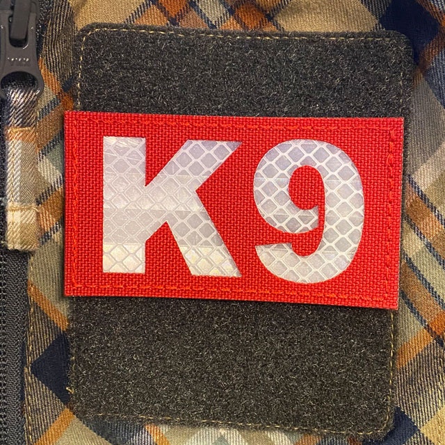 IR - K9 Red Hook Patch