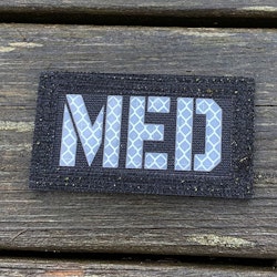 IR - MED Black-Green Reversible Glow Hook Patch