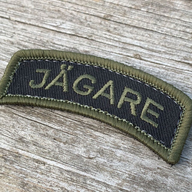 JÄGARE Hook Patch Green/Black