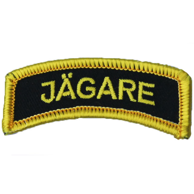 Product picture of a JÄGARE Patch Yellow/Black/Yellow.
