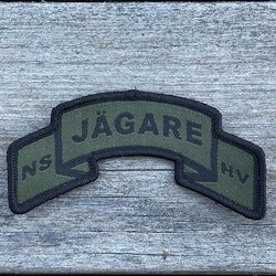 JÄGARE Sew On Scroll Patch