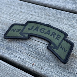 JÄGARE Sew On Scroll Patch